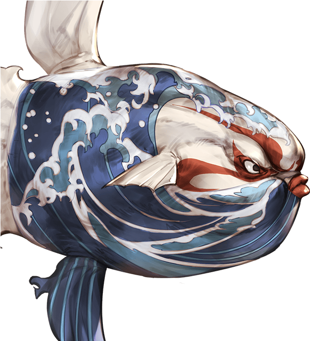 View Samegoogleiqdbsaucenao Angery Fish , - Granblue Fantasy (640x688), Png Download