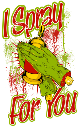 Dark I Spray For You Black, 60x40cm Auf Leinwandbild (500x500), Png Download