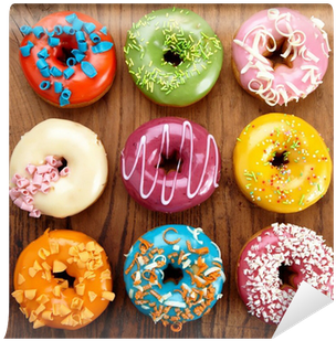 Prints Decorative Pillow - Donuts (400x400), Png Download