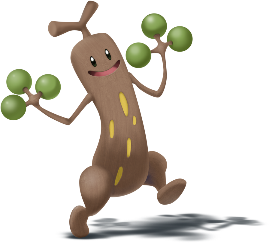 Sudowoodo Ssb Transparent By Locomotive111 On Deviantart - Sudowoodo Fan Art (1024x898), Png Download