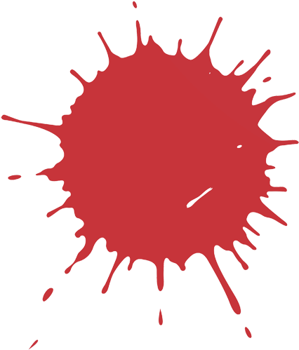 Mancha Pintura - Blood Splatter Clipart Png (450x500), Png Download