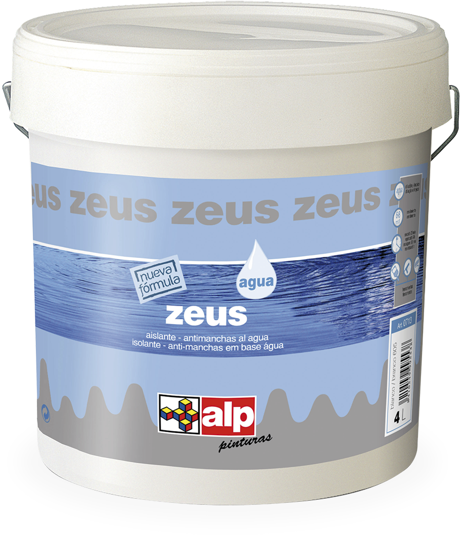 Zeus Al Agua - Alp Pinturas (1000x1134), Png Download