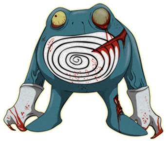 Pokemon - Poliwrath In Real Life (400x319), Png Download