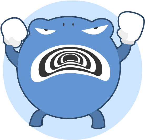 Poliwrath - Cartoon (600x600), Png Download