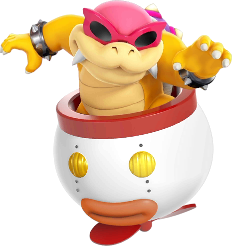 Super Smash Bros - Roy Koopa Super Smash Bros (465x493), Png Download