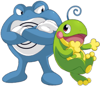 Been Playing Gs Alongside My Brother - Evolução Poliwag (500x334), Png Download