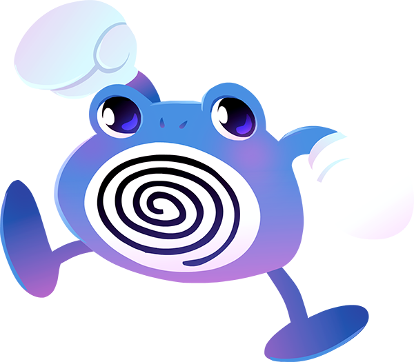 Poliwag Evolution By Kuitsuku - Pokemon Clinkorz Poliwrath (500x438), Png Download