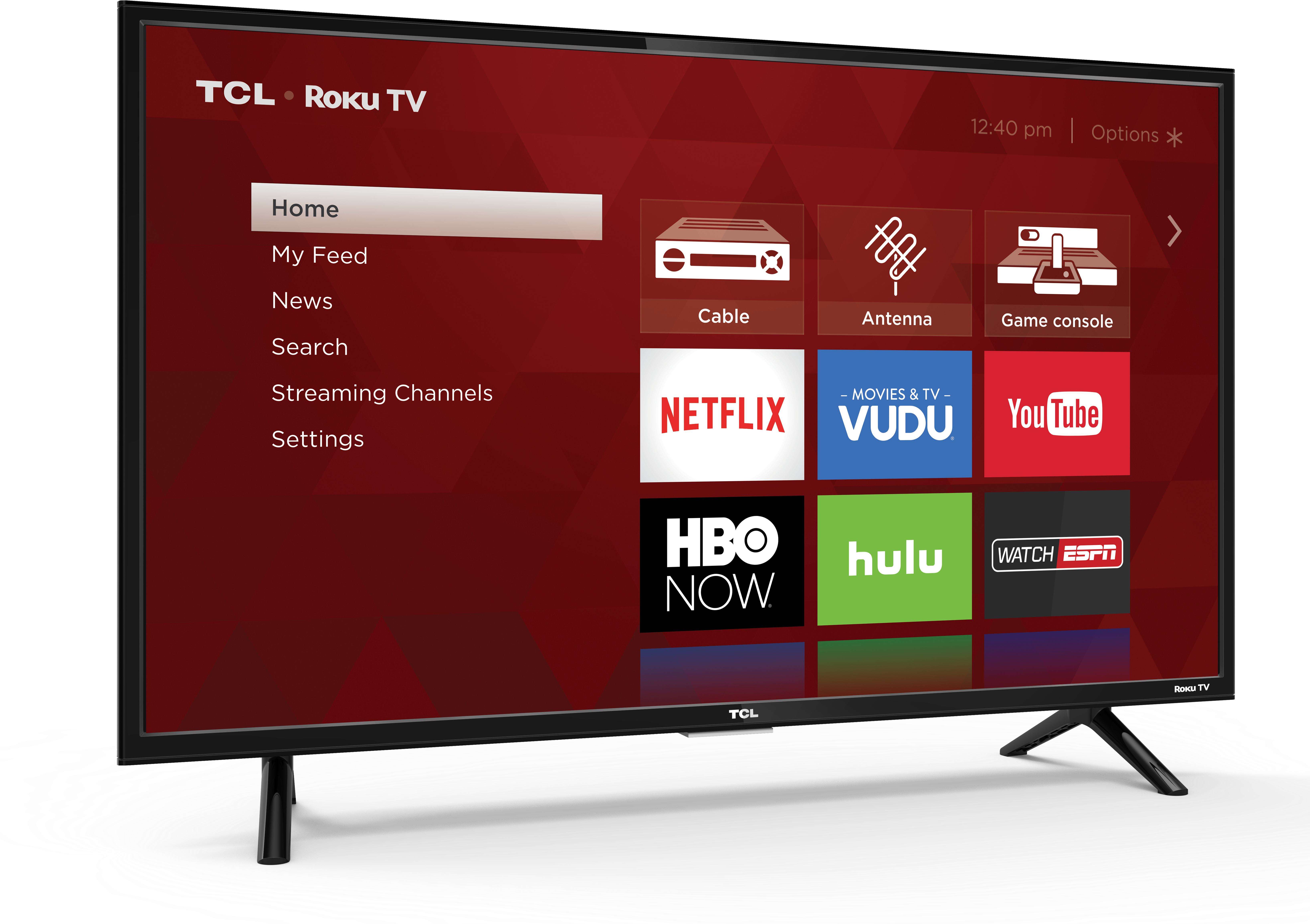 Tcl 32 034 Class Hd 720p Roku Smart (6536x5000), Png Download