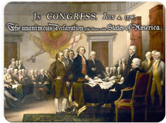 Declaration Of Independence Lenticular Magnet - 2 Dollar Bill African American (432x432), Png Download