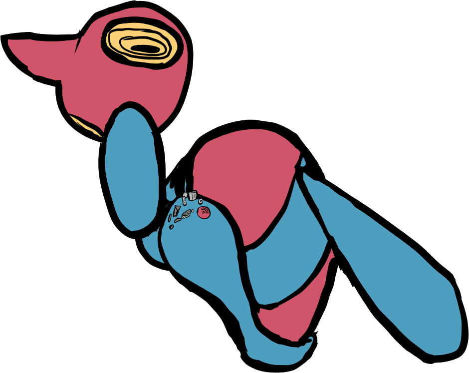 Porygon-z Inspection - Porygon-z (940x747), Png Download