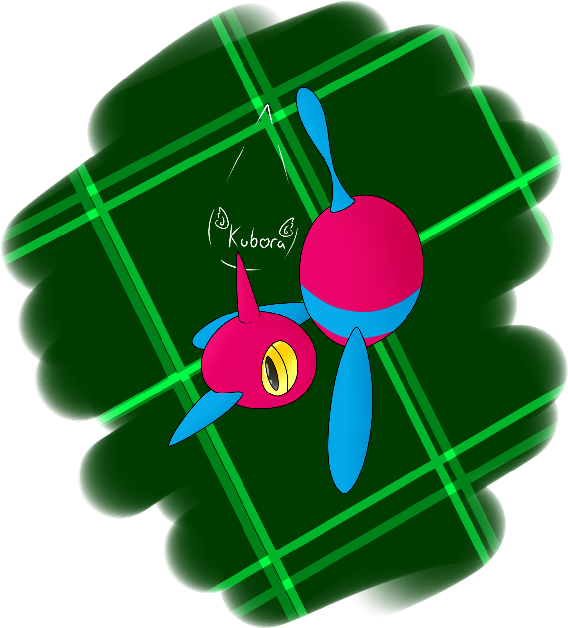 Porygon Z (1171x1280), Png Download