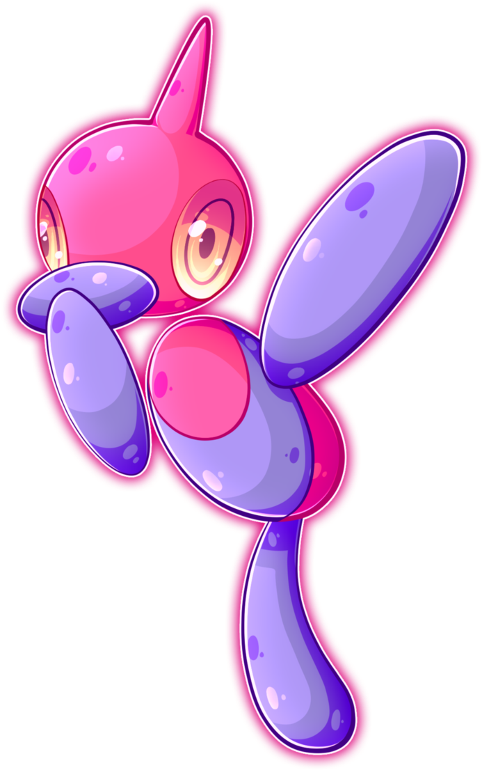 Porygon-z By Kosmiik - Porygon-z (704x1134), Png Download