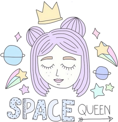 Space Transparent Tumblr Download - Overlay Tumblr Pastels (433x419), Png Download