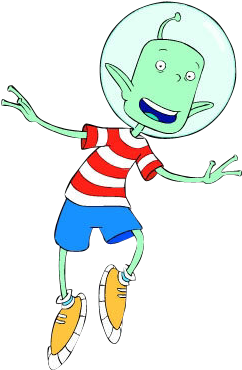 Tumblr Mia2w8x6dl1qja0xlo1 400 - Lloyd In Space Clipart (327x395), Png Download
