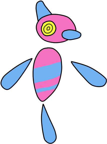 Porygon Z - Tutorial (640x640), Png Download