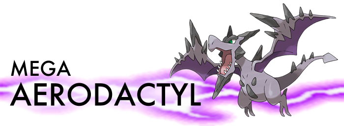 Mega Aerodactyl - Pokemon Mega Aerodactyl-ex Premium Collection Box Trading (700x256), Png Download