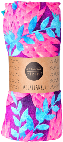 Fair Dinkum - Moana Bikini Sea Blanket S (400x600), Png Download