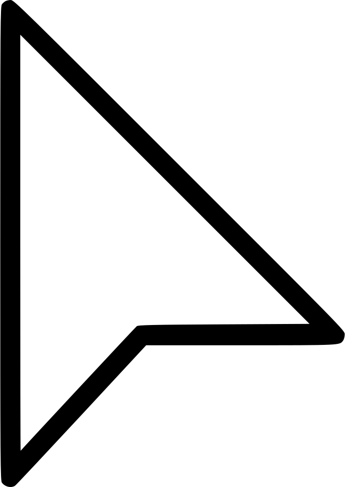 Mouse Pointer Comments - Pointer (694x980), Png Download