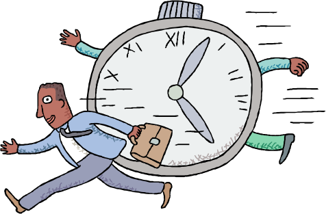 Lessons Learned In Productivity And Time Management - Time (476x313), Png Download