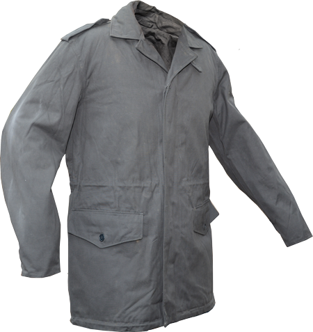 Vintage Dutch Air Force Field Jacket, Used - Military (450x477), Png Download