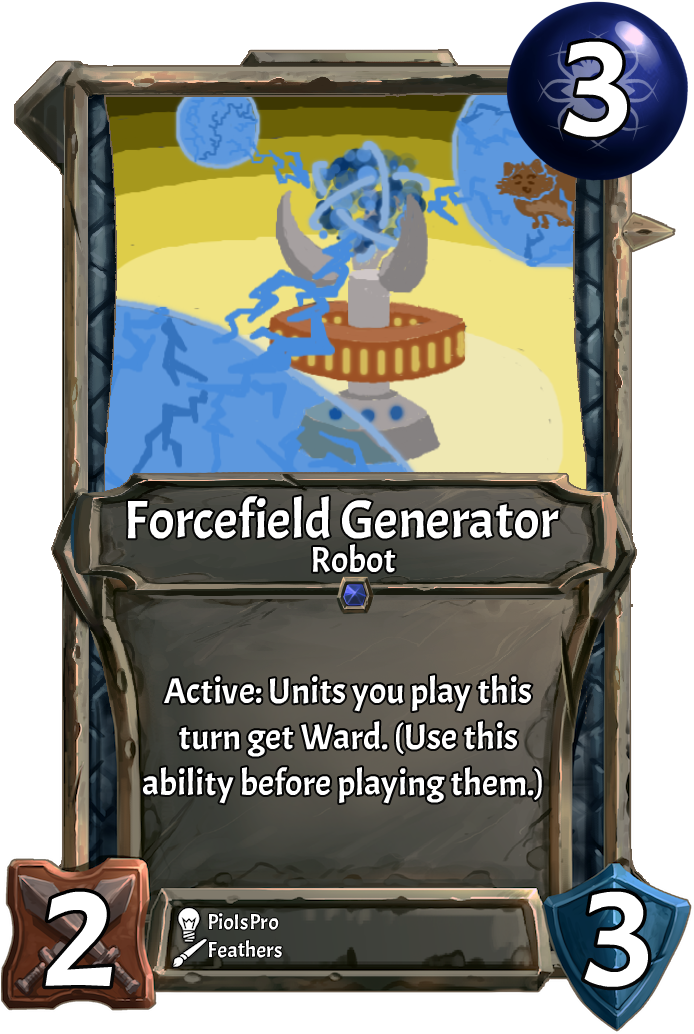 [dc5] Forcefield Generatorweek - Cartoon (700x1041), Png Download