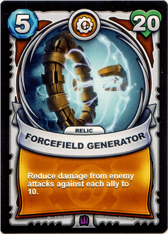 Tech Relic - Forcefield Generator - Skylanders Battlecast Desk Fan (500x500), Png Download