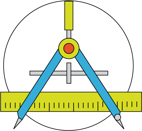 August's 12 Month Of Math Theme Is Architecture And - Circle (500x500), Png Download