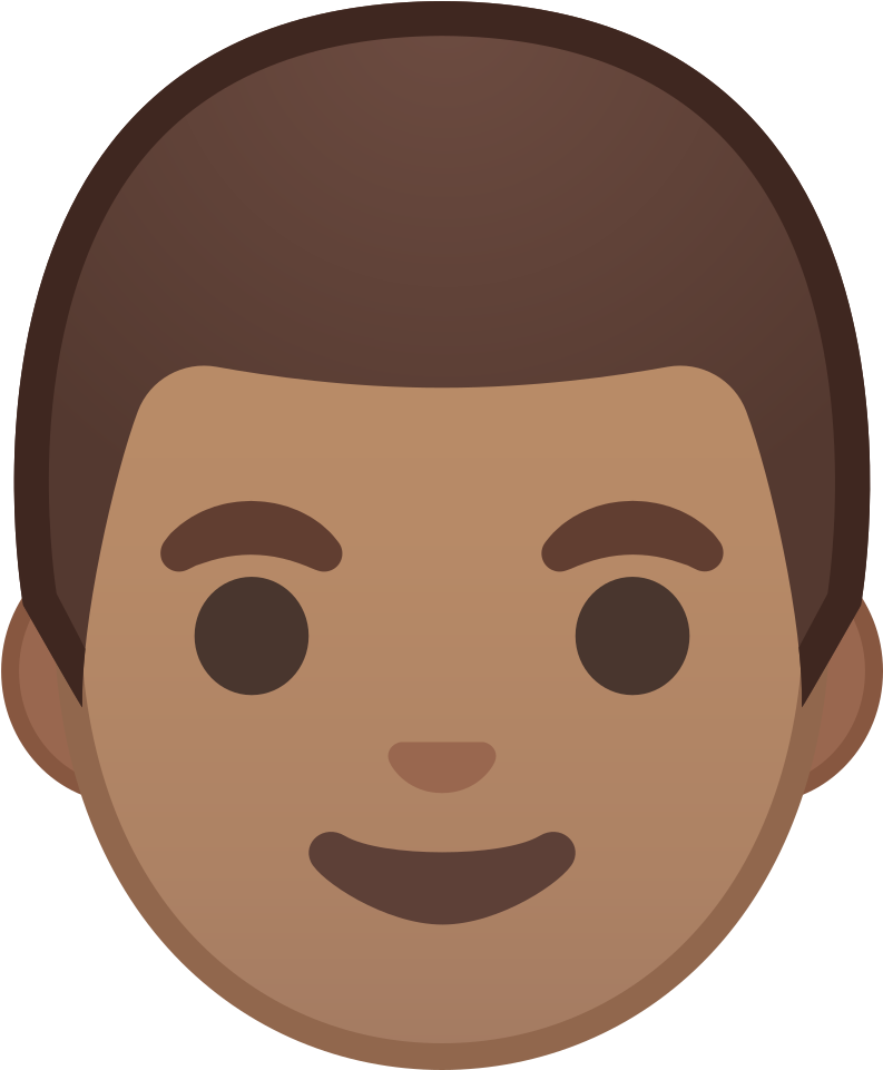 Download Svg Download Png - Man Emoji Png (1024x1024), Png Download