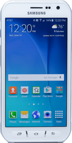 Samsung Galaxy S6 Active Screen Replacement - Samsung Galaxy A8 2016 White (600x600), Png Download