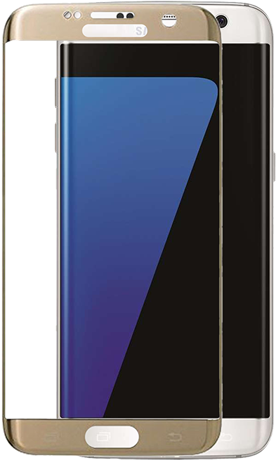 Clear Gold 3d Galaxy S6 Edge - Samsung Galaxy S7 Edge Sm-g935f 32gb 4g Wit (800x800), Png Download