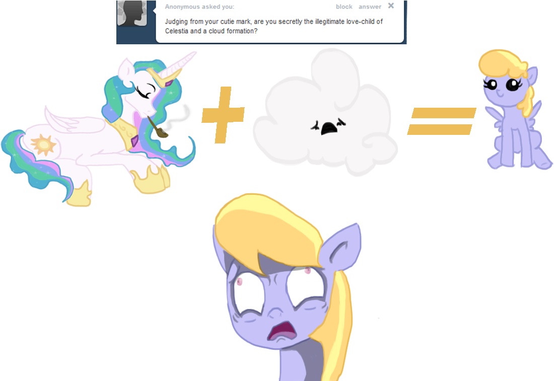 Pcjoyce, Ask, Ask Cloud Kicker, Cloud, Cloud Kicker, - Princess Celestia (1134x756), Png Download