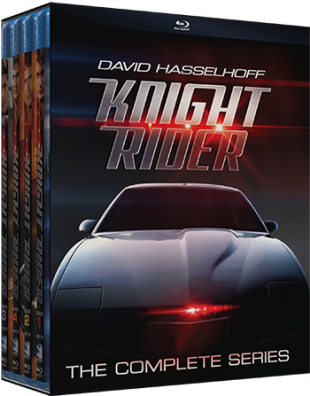 The Complete Series - Knight Rider The Complete Series Blu Ray (309x443), Png Download