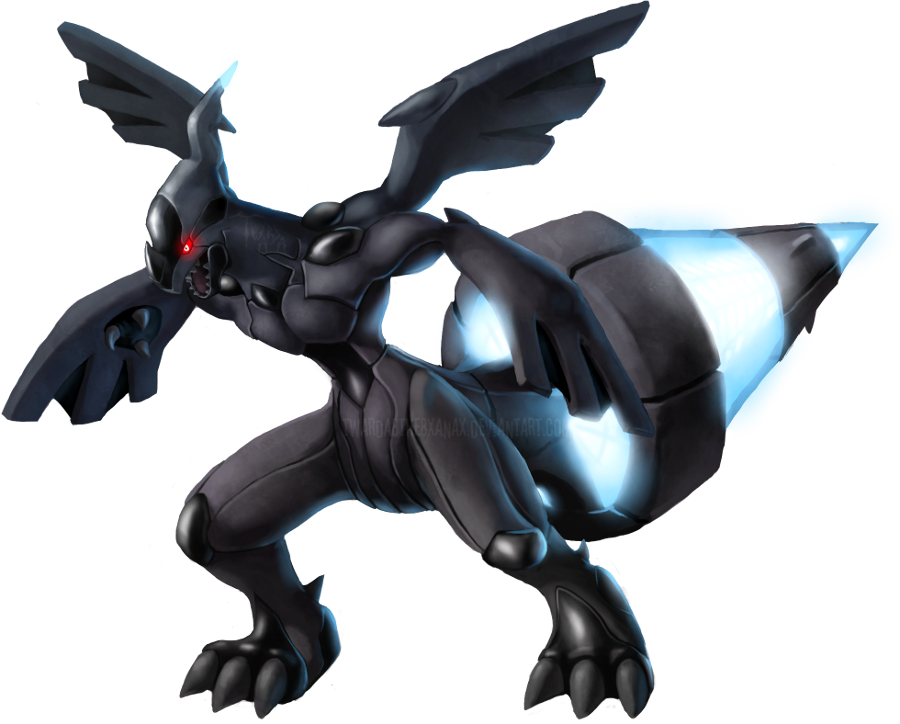 Zekrom - Deviantart Zekrom (900x724), Png Download