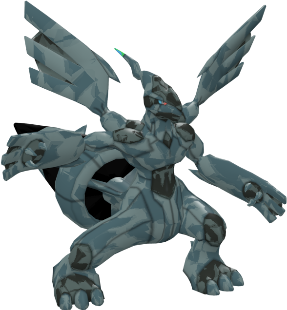 Zekrom For Euro Truck Simulator - Action Figure (722x640), Png Download