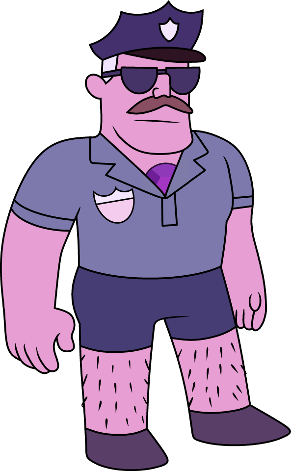 Dumb Police - Big The Cat Human (593x960), Png Download