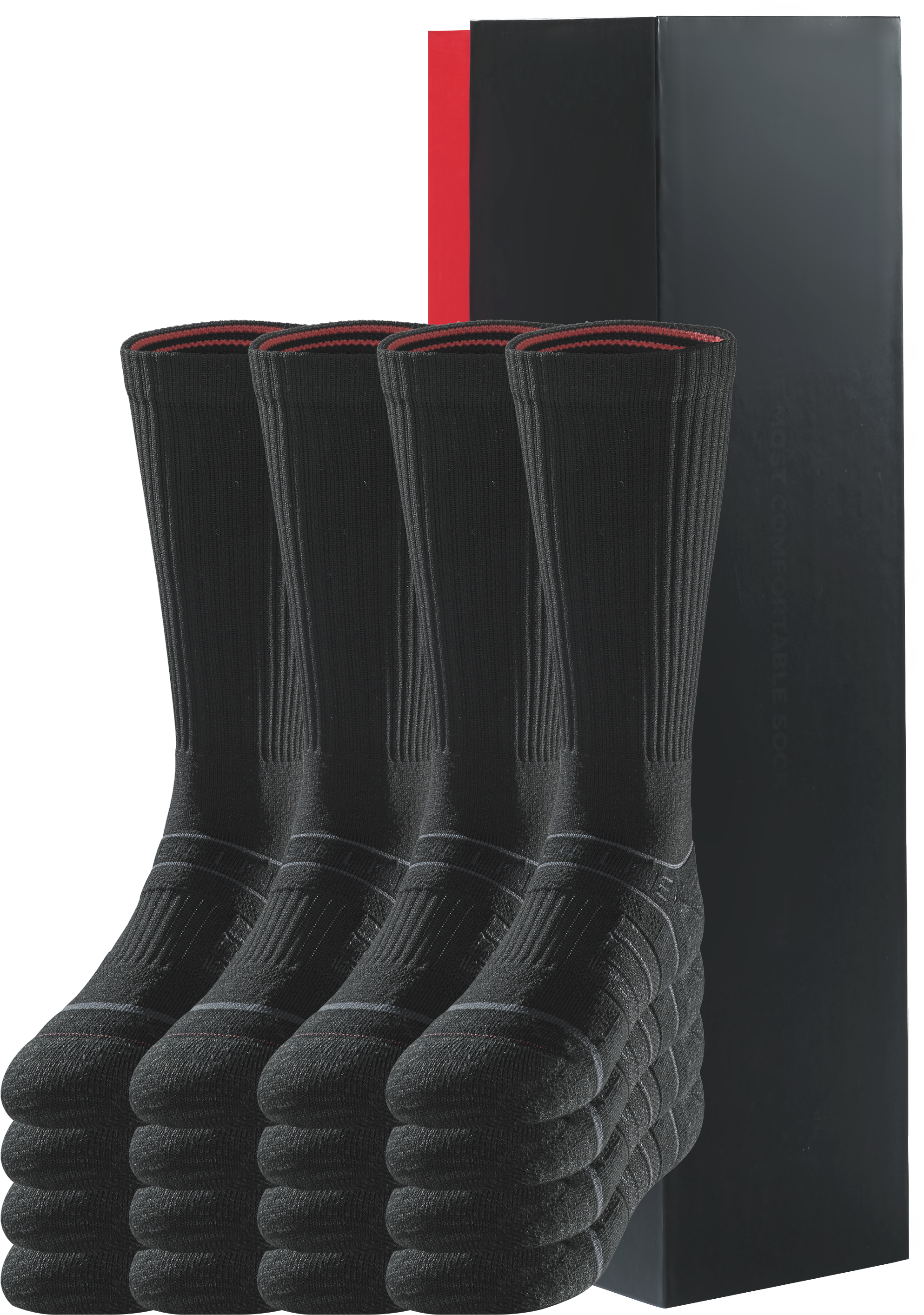 Kidcrew 8 Black 1 03956411 238e 4ecd 84ce 5607685664d2 - Knee-high Boot (3500x3500), Png Download