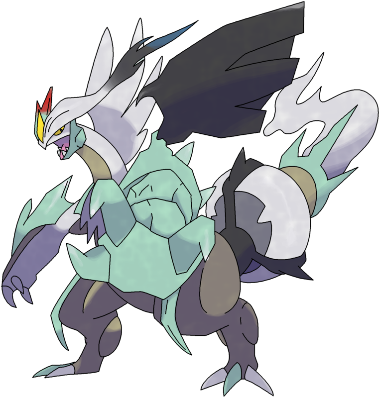 Commission Kyurem Ancient Forme By Cherubimonx-d58gzr7 - Verdadera Forma De Kyurem (900x843), Png Download