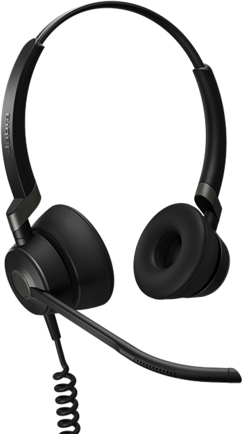 Jabra Engage 50 Stereo Digital Wired Usb-c Headset - Jabra Engage 50 (550x627), Png Download