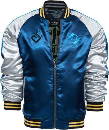 Overwatch Hanzo & Genji Reversible Bomber Jacket - Hanzo (550x550), Png Download