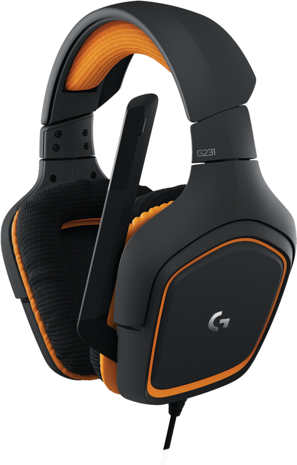 Previous - Next - Logitech G231 Prodigy Headset (1000x1000), Png Download