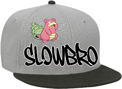 Snapback Flat Bill Hat - Osaka Snapback Flat Black Canvas (400x308), Png Download
