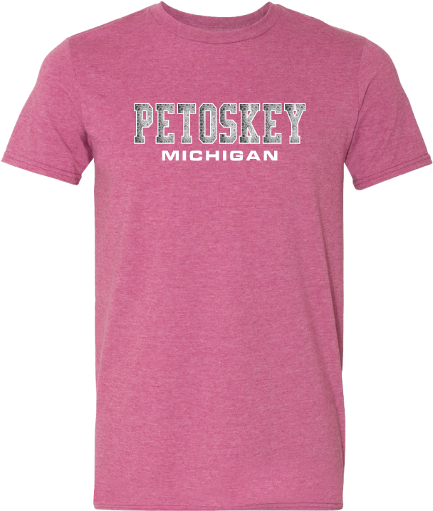 Petoskey Stone Block Tee - Active Shirt (616x733), Png Download