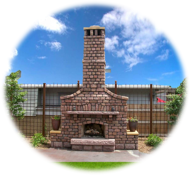 Sixteen Years Of Experience Laying Stone, Brick, Or - Fireplace (630x582), Png Download