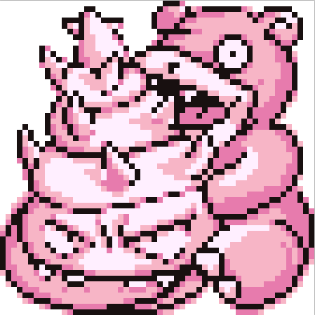 5kib, 449x449, Slowbro Sprite - Slowbro Gen 1 (449x449), Png Download