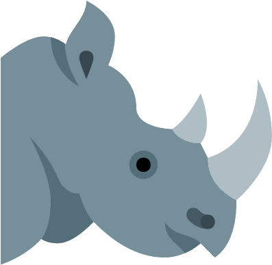 Elasmotherium Dibujos (500x500), Png Download