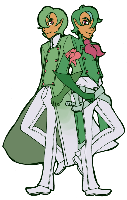 Gardevoir/gallade Knight Twins I'm So Tired Of Not - Cartoon (500x681), Png Download