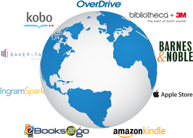 Ebook Distribution - Macbook Earth Sticker (400x300), Png Download