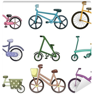 Bicicletas De Dibujo Animados (400x400), Png Download