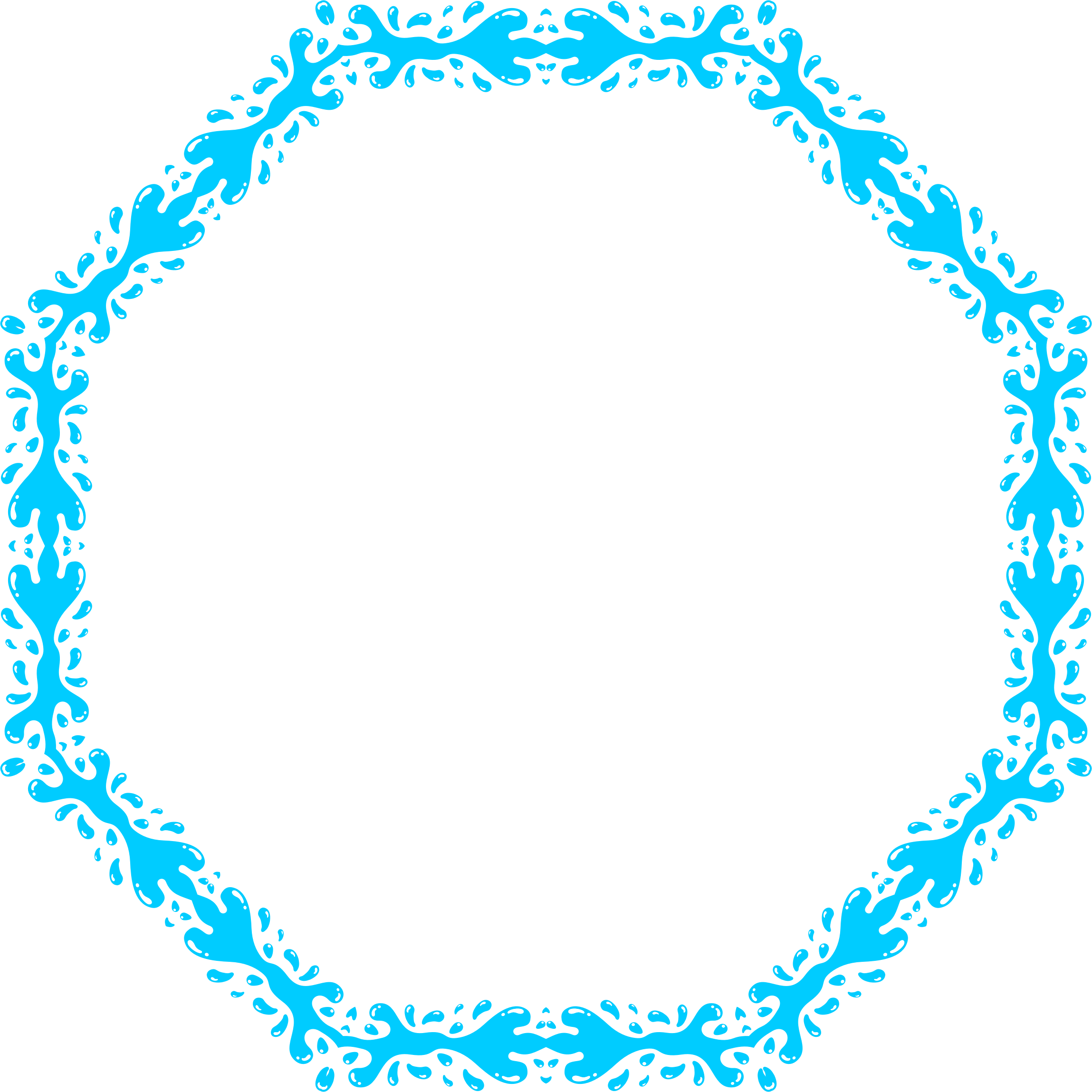 This Free Icons Png Design Of Water Splash Progressed (2298x2298), Png Download