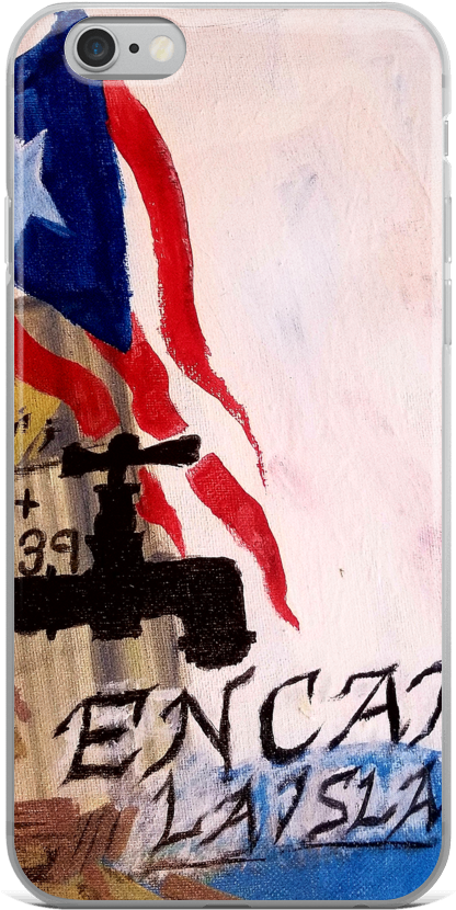 On The Back Of This Iphone Protective Case, The Puerto - Puerto Rico Isla Del El Encanto (1000x1000), Png Download